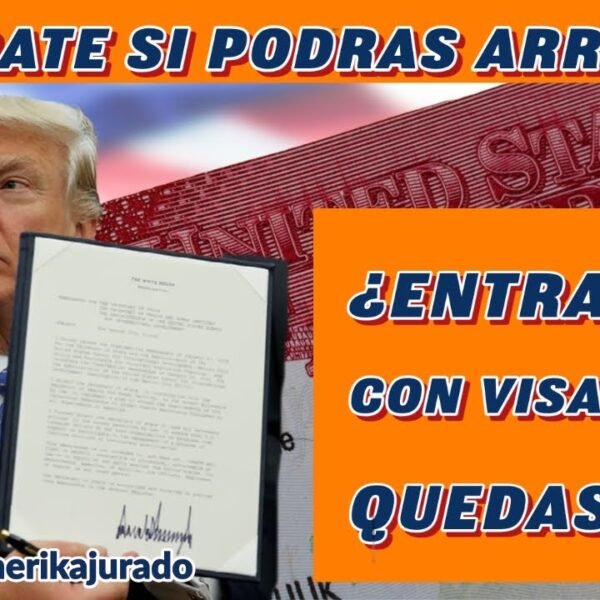 Personas que entraron con visa de trabajo y se quedaron.